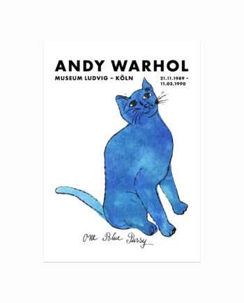Andy Warhol  One Blue Pussy
