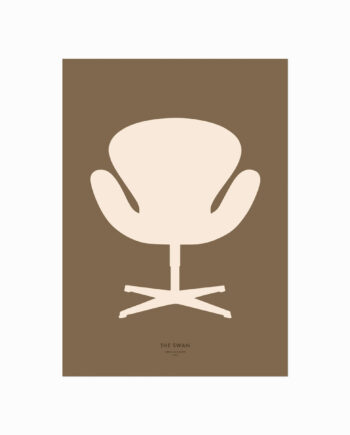 Arne Jacobsen  The Swan Plakat