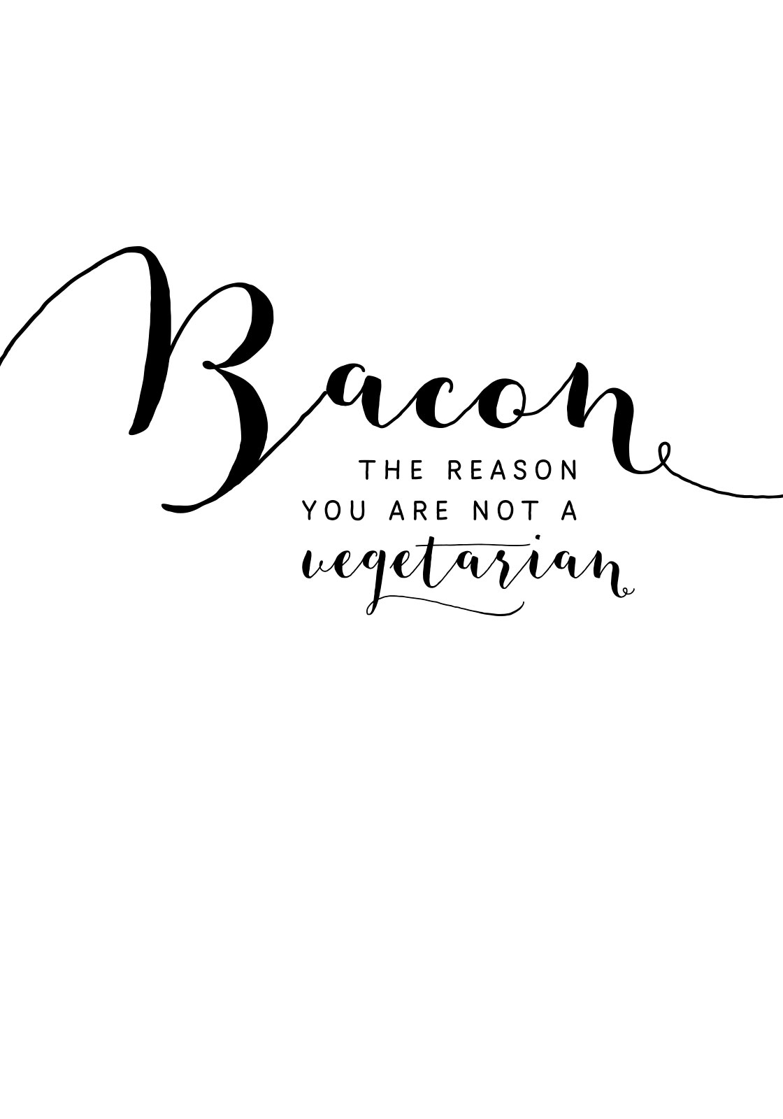 Bacon Hvid Af Ten Valleys