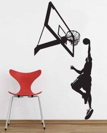 Basketball Dunk Wallsticker