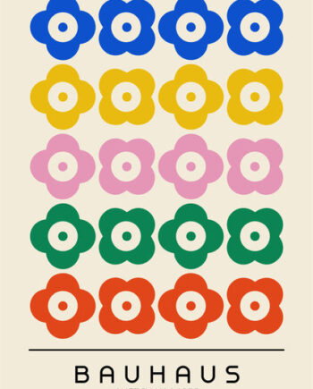 Bauhaus Plakat 100 Farvebaseret System