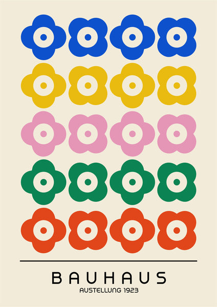 Bauhaus Plakat 100 Farvebaseret System