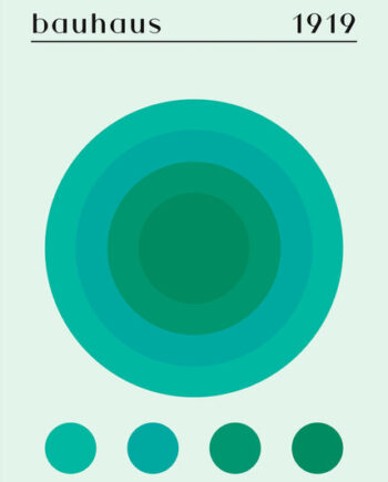 Bauhaus Plakat 117 Grafisk Harmoni