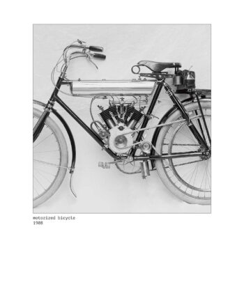 Bike With Engine Af Vintage Vista Designs