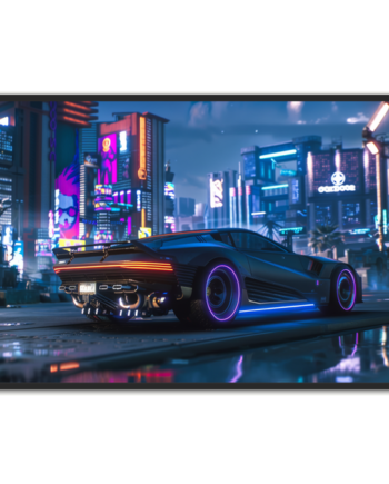Bil Plakat 52 Cyberpunk