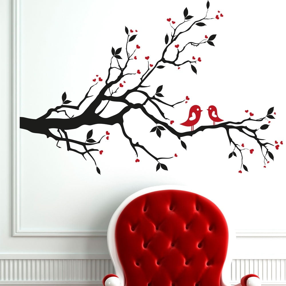 Bird Love Wallsticker