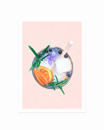 Bitter Sweet  Cocktail Plakat