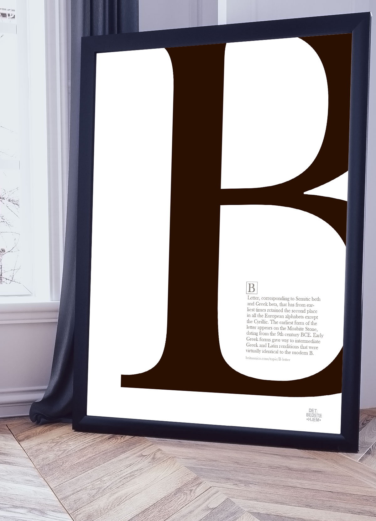 Bogstav -plakat 21 29 A4 Kr 199 -