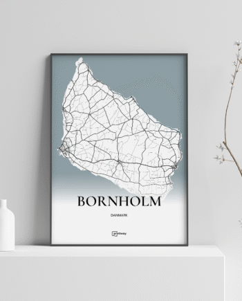 Bornholm Plakaten 21 30 Cm  A4