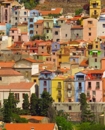 Bosa Houses Sardinien Af Helle Christensen