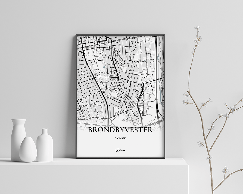 Brøndbyvester Plakaten 70 100 Cm  B1