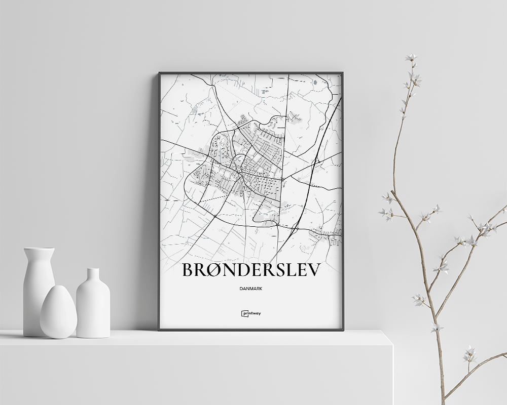 Brønderslev Plakaten 21 30 Cm  A4