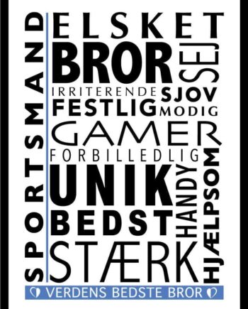 Bror Citat Plakat