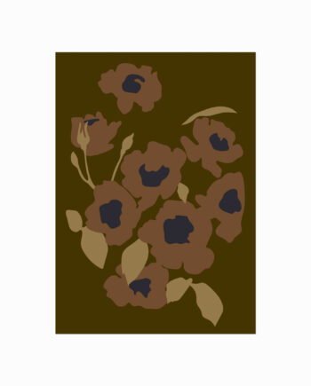 Brown Florals