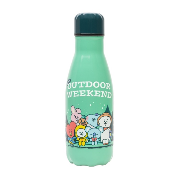Bt21 Outdoor Weekend Hot Cold Metal Bottle 260ml