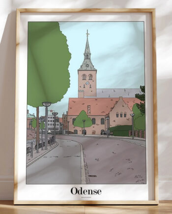 Byplakat Odense Domkirken