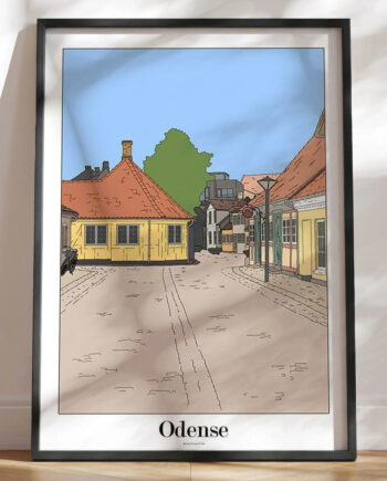 Byplakat Odense       Andersens Hus