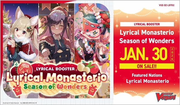 Cardfight Vanguard Ccg Dz Divinez Set 02: Lyrical Monasterio Season Of Wonders Lyrical Booster Box Display 16 Pakker Engelsk