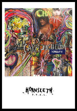 Carpe Jugulum Af Hornsleth  230g Fine Art Papir  50x70 Cm