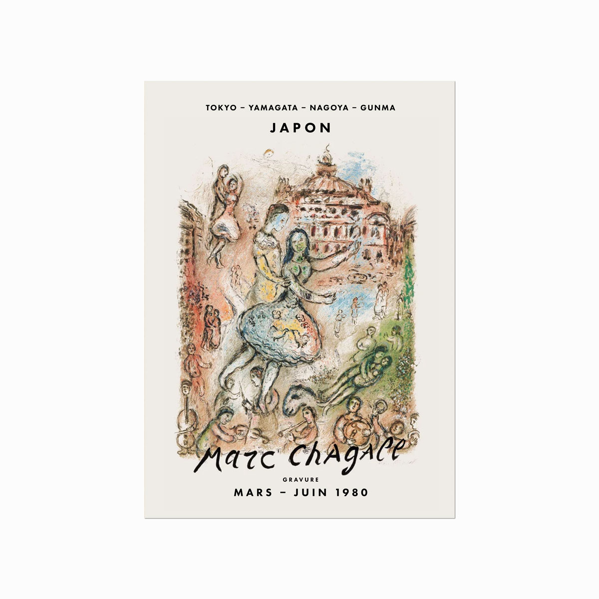 Chagall Gravure 01 Opera