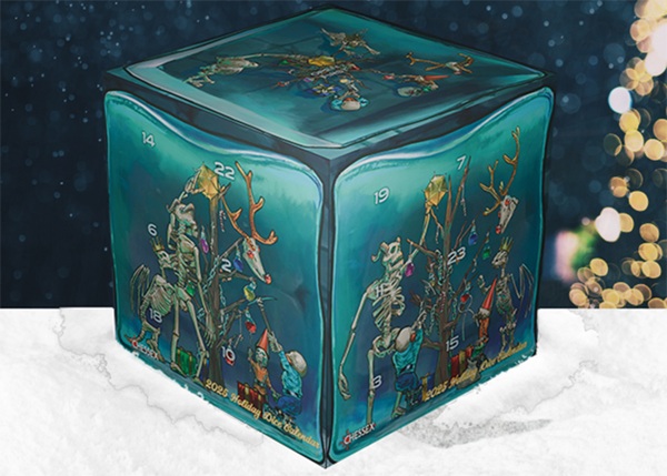 Chessex Chessex Lab Holiday Dice Calendar 2025 Terningekalender