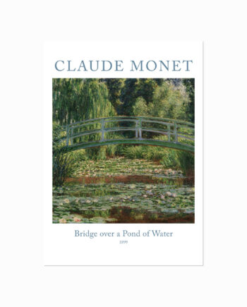 Claude Monet  Bridge Over   Pond Of Water Lilies
