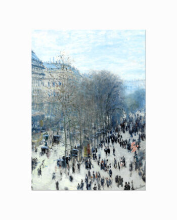 Claude Monet  Rue Des Capucines