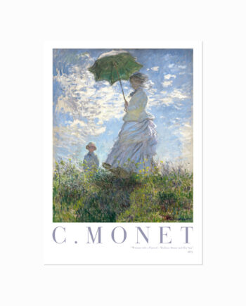 Claude Monet  Woman With   Parasol  Madame Monet And Her Son