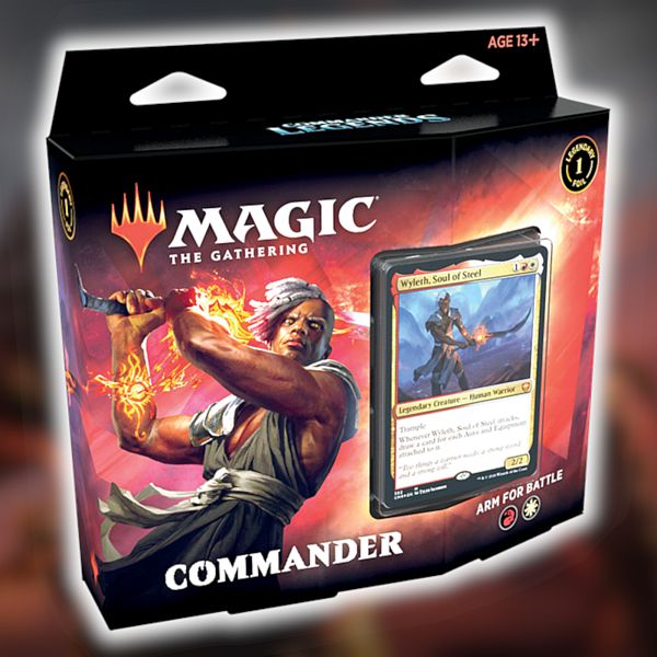 Commander Legends Commander  Edh  Multiplayer Deck: Arm For Battle 100 Kort