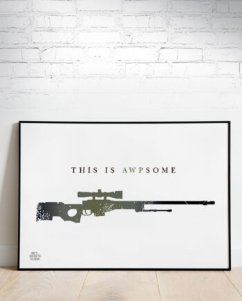 Csgo This Is Awpsome  Vandret  29     21 Cm  A4  Kr  199 -