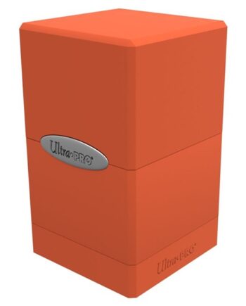 Deck Box Satin Tower: Pumpkin Orange Ultra Pro  15732