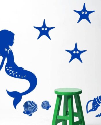 Den Lille Havfrue Wallsticker