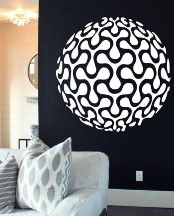 Design Kugle Wallsticker