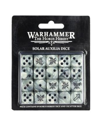 Dice  Terninger  The Horus Heresy: Solar Auxilia Dice  19d6   Scatter Die  99223005001