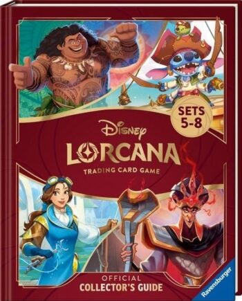 Disney Lorcana Tcg: Official Collector   Guide Book: Sets 05-08