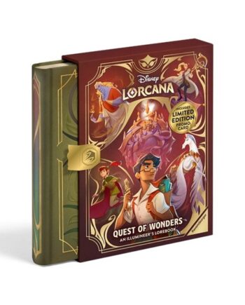 Disney Lorcana Tcg: Quest Of Wonders: An Illumineer   Lorebook