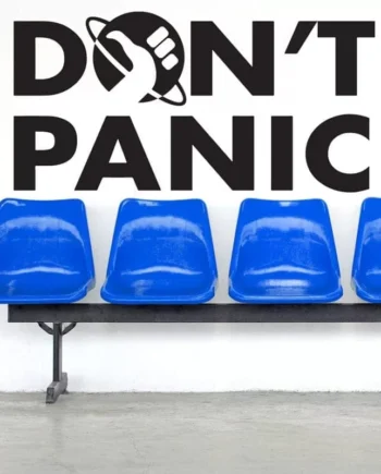 Don   Panic Wallsticker