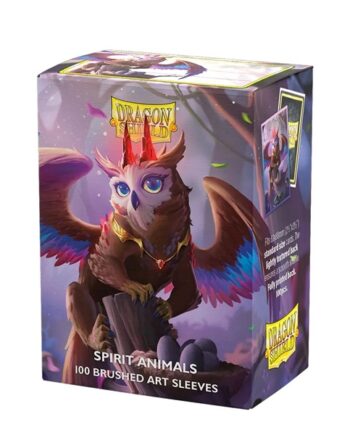Dragon Shield Deck Protectors Brushed Art Sleeves: The Dragowlis 100 Lommer Dragonshield Sleeves  At-12132