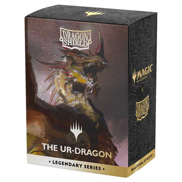 Dragon Shield Deck Protectors License Sleeves: Magic: The Gathering Legendary Series: The Ur-dragon 100 Lommer Dragonshield Sleeves At-16506