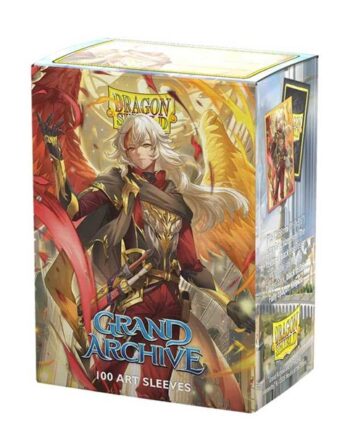 Dragon Shield Deck Protectors Matte Dual Art Sleeves: Grand Archive: Azrael  Archangel Of Materia 100 Lommer Dragonshield Sleeves  At-16181
