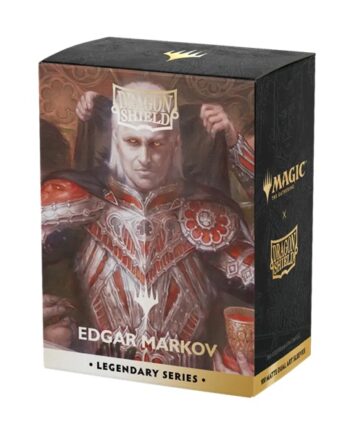 Dragon Shield Deck Protectors Matte Dual Art Sleeves: Magic: The Gathering Legendary Series: Edgar Markov 100 Lommer Dragonshield Sleeves  At-16537