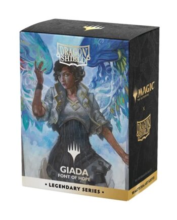 Dragon Shield Deck Protectors Matte Dual Art Sleeves: Magic: The Gathering Legendary Series: Giada  Font Of Hope 100 Lommer Dragonshield Sleeves  At-16540