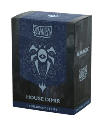 Dragon Shield Deck Protectors Matte Dual Art Sleeves: Magic: The Gathering: The Guildpact Series House Dimir 100 Lommer Dragonshield Sleeves  At-16509