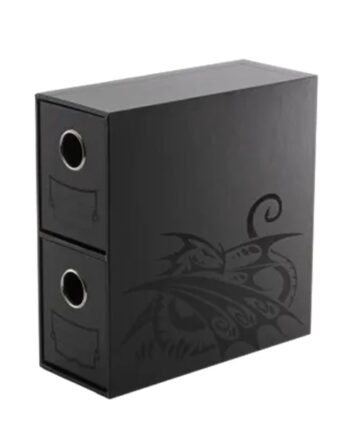 Dragon Shield Fortress Card Drawers: Black  Dragonshield  At-33706