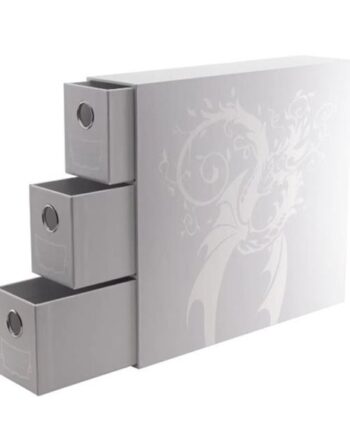 Dragon Shield Fortress Card Drawers: White  Dragonshield  At-33703