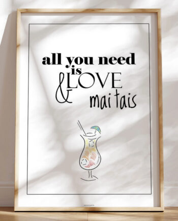 Drinks Plakat Mai Tai