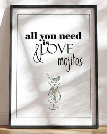 Drinks Plakat Mojito