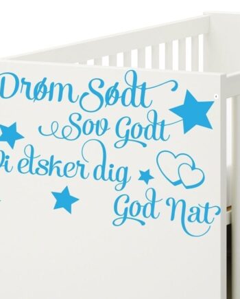 Drøm Sødt Wallsticker