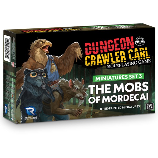 Dungeon Crawler Carl Rpg: Miniatures Set : Mobs Of Mordecai