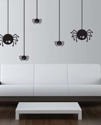 Edderkopper Wallsticker